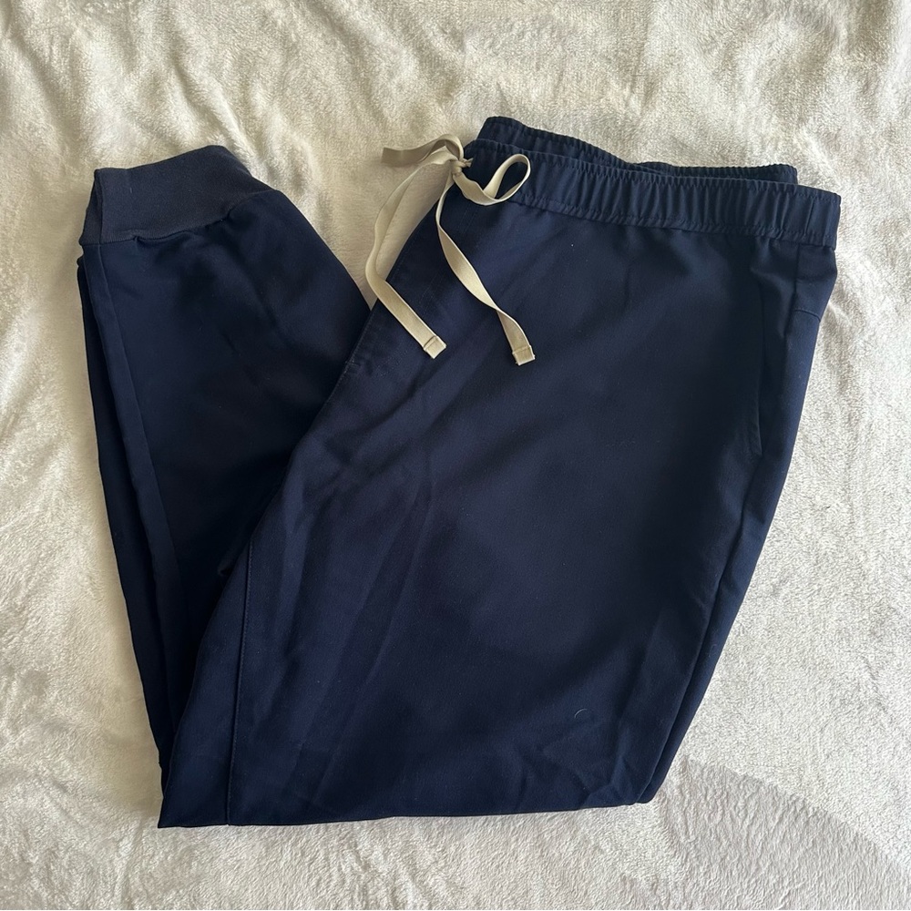 Figs Navy Scrub Jogger Pants